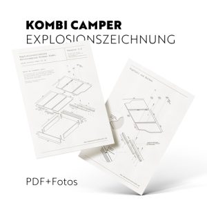Explosions&shy;zeichnung Kombi Camper als PDF